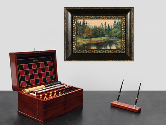 Морозов Константин Феофанович. Мостик в лесу